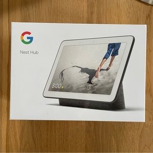 Brand New Google Nest Hub, Charcoal (GA00515-CA)